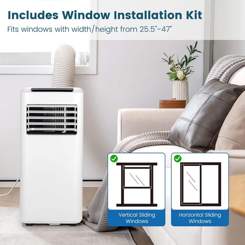 10000 BTU 3-in-1 Portable Air Conditioner with Fan & Dehumidifier, Sleep Mode, Room AC Unit Cools up to 350 Sq.Ft