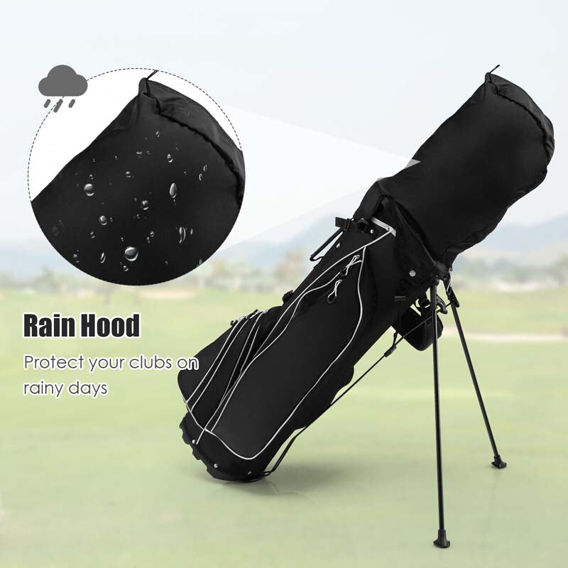 10 Pieces Men's Complete Golf Clubs Package Set Right Hand