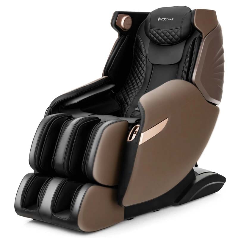 3D 55" SL-Track Shiatsu Full Body Zero Gravity Massage Chair with Back Heating Therapy