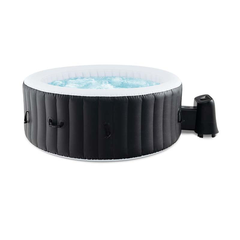 2-6 Person 70"/80" Inflatable SPA Pool Hottub with 110/130 Air Jets, Heater Pump, Portable Outdoor Water Spa Tub for Backyard