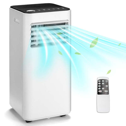 10000 BTU 3-in-1 Quiet AC Unit Portable Air Conditioner with Fan & Dehumidifier, Sleep Mode