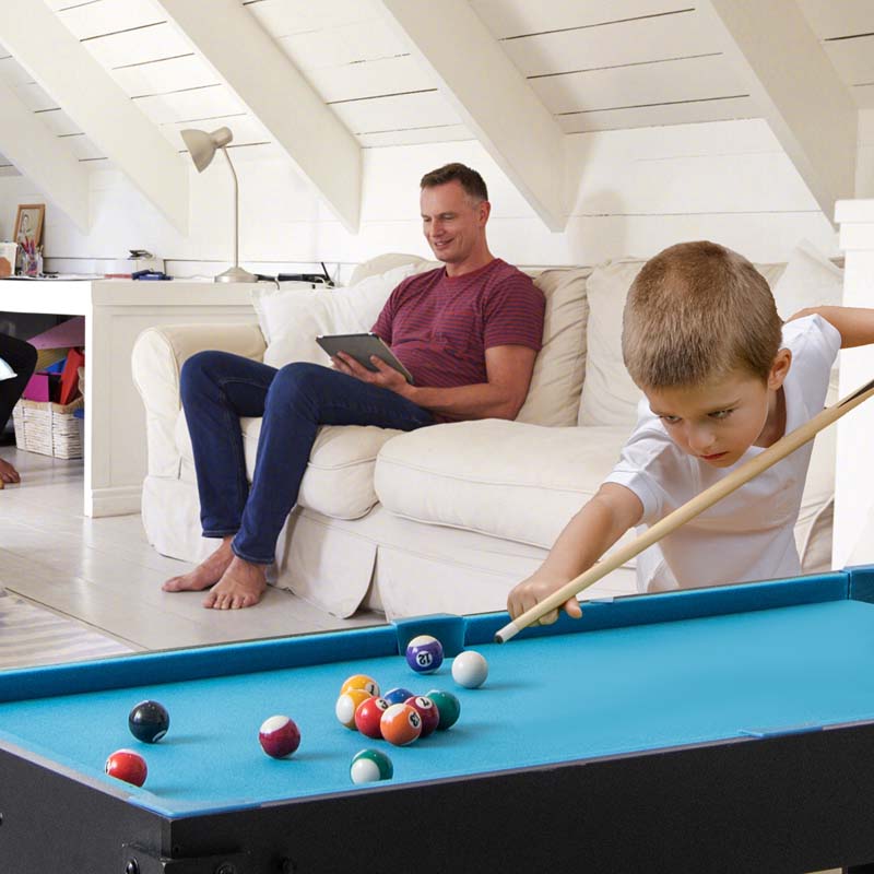 14-in-1 Multi Game Table, Combo Game Table w/Foosball, Air Hockey, Pool, Table Tennis, Basketball, Chess, Checkers, Bowling, Shuffleboard