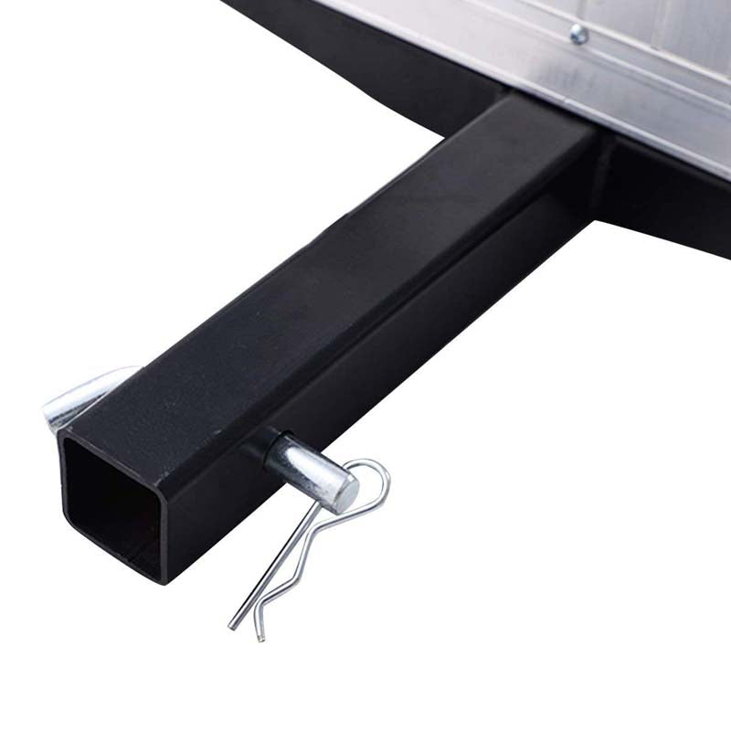 500LBS Capacity Hitch Cargo Carrier Fits 2" Receiver, 60" x 22" x 7" Mount Luggage Rack, Aluminum Trailer Vehicle Cargo Basket for SUV Truck Car