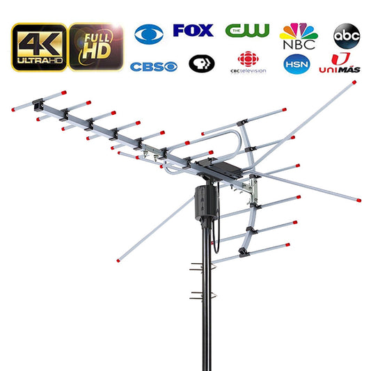 Vitaliotech - 2024 Edition Outdoor Antenna - 460 Mile Range